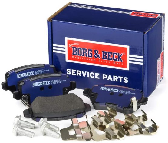 Borg & Beck BBP1777 Rear Brake Pads - Includes Wear Indicators/Leads (TRW)