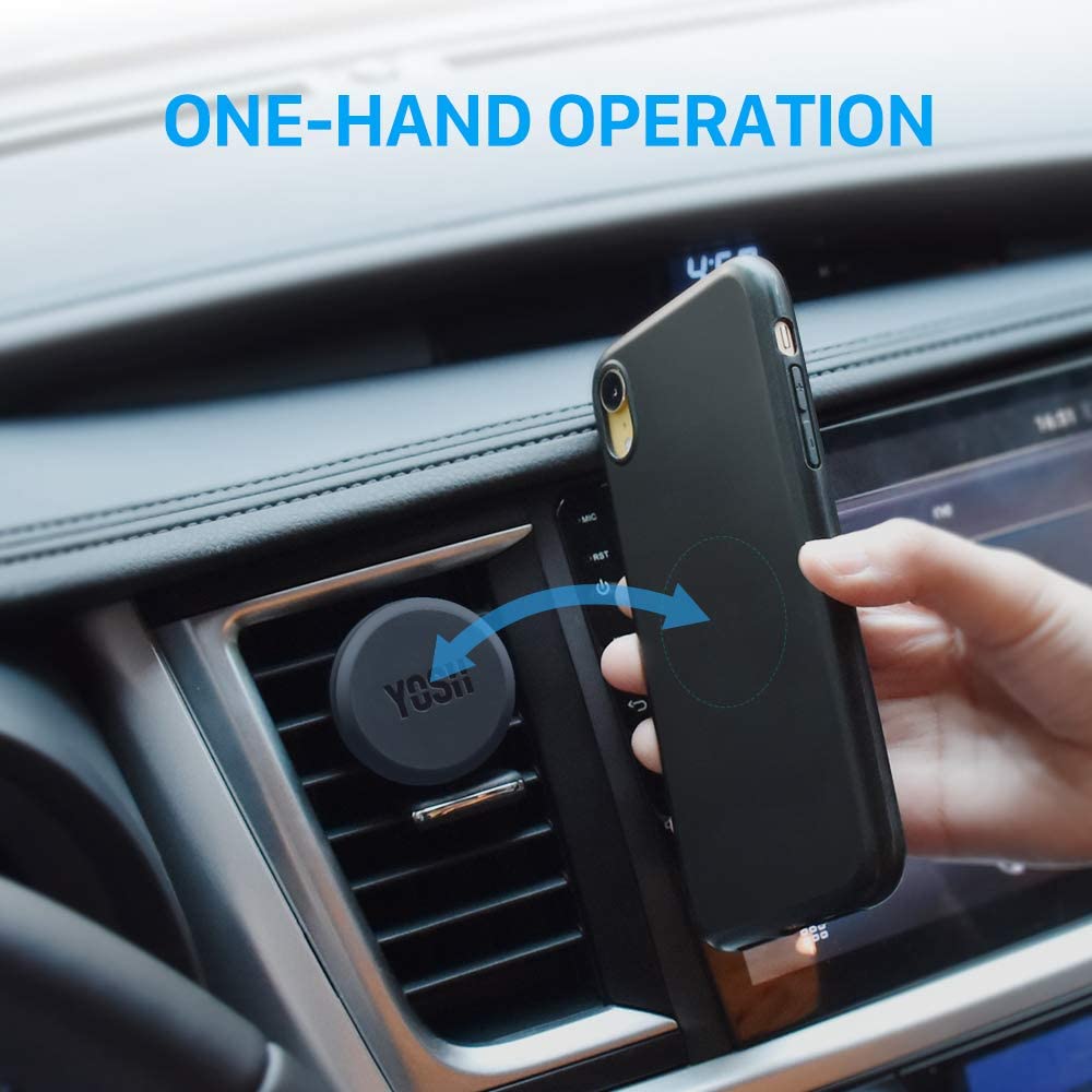 YOSH Car Phone Holder, Magnetic Phone Holder with Strong Upgraded Magnets - Image 4