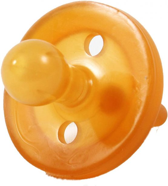 Sweetie Rubber Pacifier Natural Rubber Pacifier Rounded 2 … (Medium 6-12) - Image 3