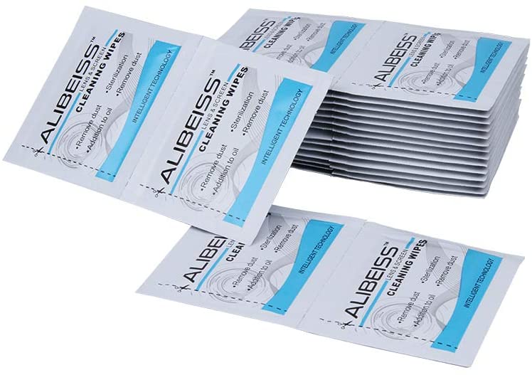 Pre-moistened Lens and Glass Cleaning Wipes,Portable Screen Wipes Travel Cleaner for Glasses Camera, Cell Phone, Smartphone - Image 3