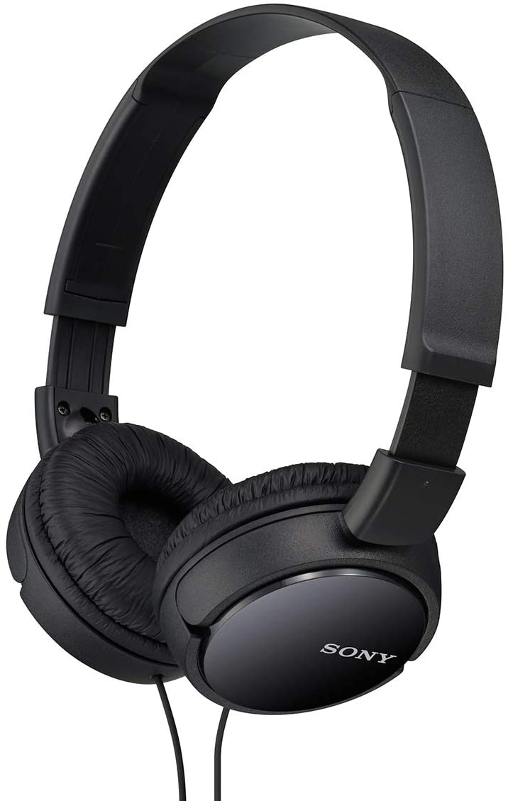 Sony MDR-ZX110 Stereo Headphone - Black, 7.87 x 1.81 x 5.87 inches