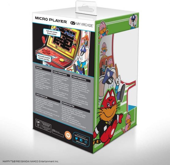 6" Collectible Retro Mappy Micro Player (Electronic Games) - Image 2