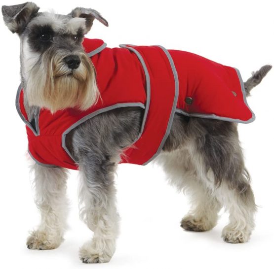 Ancol Muddy Paws Stormguard Coat Red Medium ( Length 40cm/ to fit girth 52-68cm)