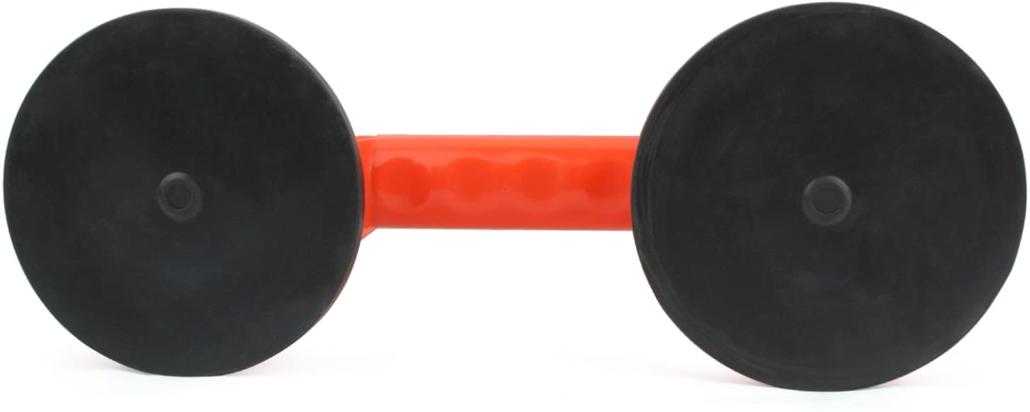 Incutex 2x Dual Cup Suction Lifters, Heavy Duty Vacuum Double Suction Pads, Glass Tiles Mirror Lifter Sucker Carrier - Image 4