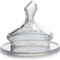 SUAVINEX Physiological Silicone Teat 0-6 Months Flow Slow