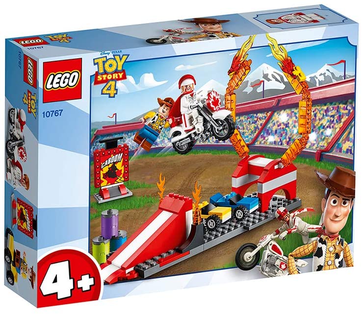 Toy Story Duke Caboom's Stunt Show Playset 10767, Red, 26x19x6.2cm