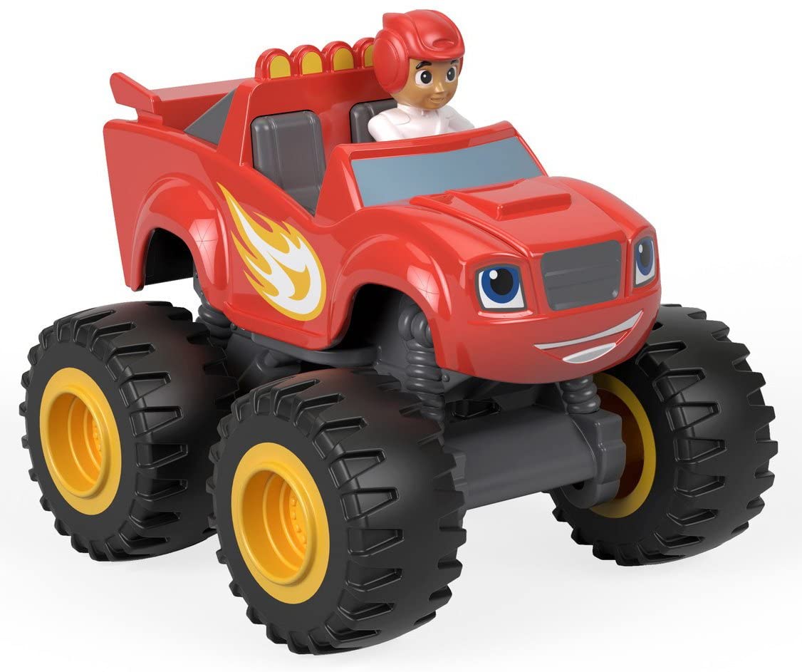 Fisher-Price Nickelodeon Blaze And The Monster Machines Die-Cast - Blaze & AJ (FHV24), Black - Image 2