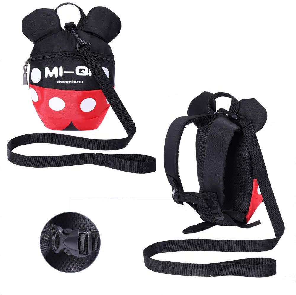 Zhongsheng Toddler Backpack with reins, Kid Anti-Lost Rucksack with Safety Harness - Image 2