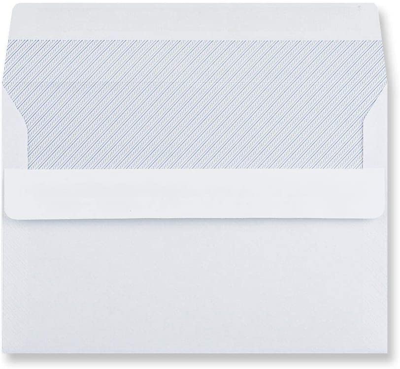 EPOSGEAR® A6/C6 Plain White Self Seal Wallet Envelopes 162mm x 114mm 90gsm (Pack of 50 Envelopes) - Image 3