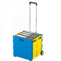 GPC GA71590 Large Folding Box Truck GI041Y - Blue and Yellow, Pack of 1