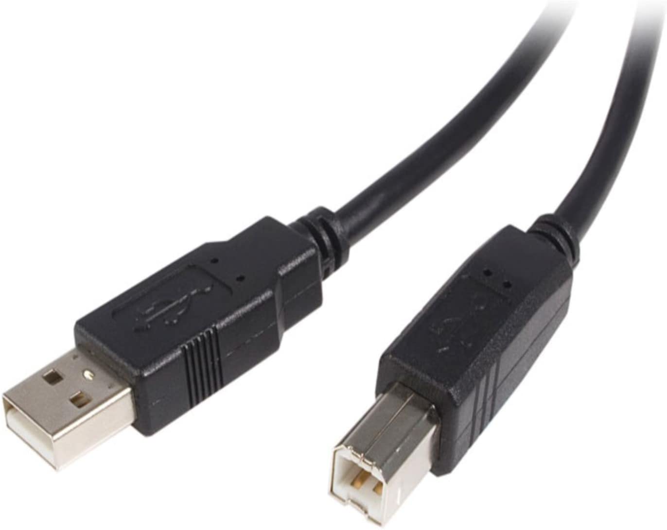 StarTech.com USB 2.0 3M A TO B CABLE - M/M - UK, Black, 3 Meters