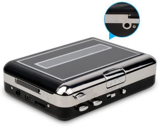 Rybozen Cassette Player, Portable Walkman & Convert Cassette Tapes to MP3 Converter, New Software (AudioLAVA) - Image 4
