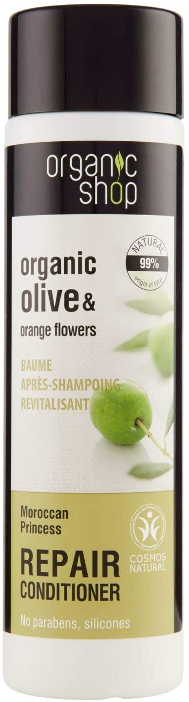 Organic Shop Damaged Hair Repairing Conditioner Avocado and Olive, 280 ml, 280 ml (Pack of 1)