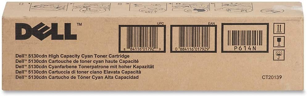 Dell High Capacity Toner for 5130 Printer - Cyan