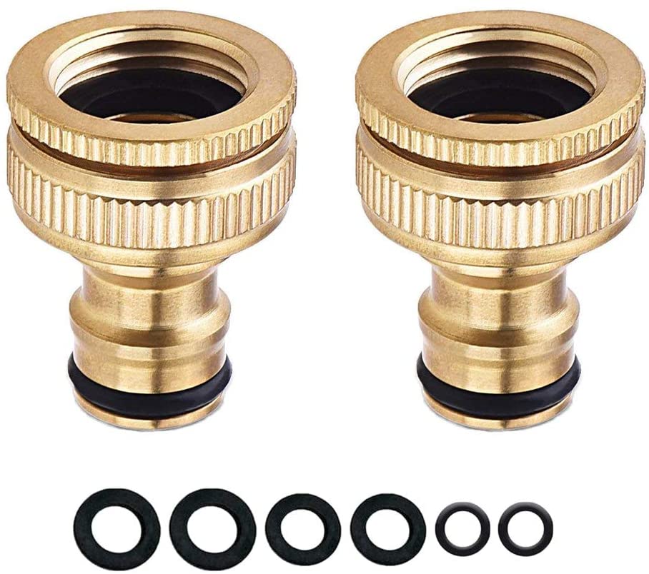 COSORO 2 pack Garden Hose Tap Connector