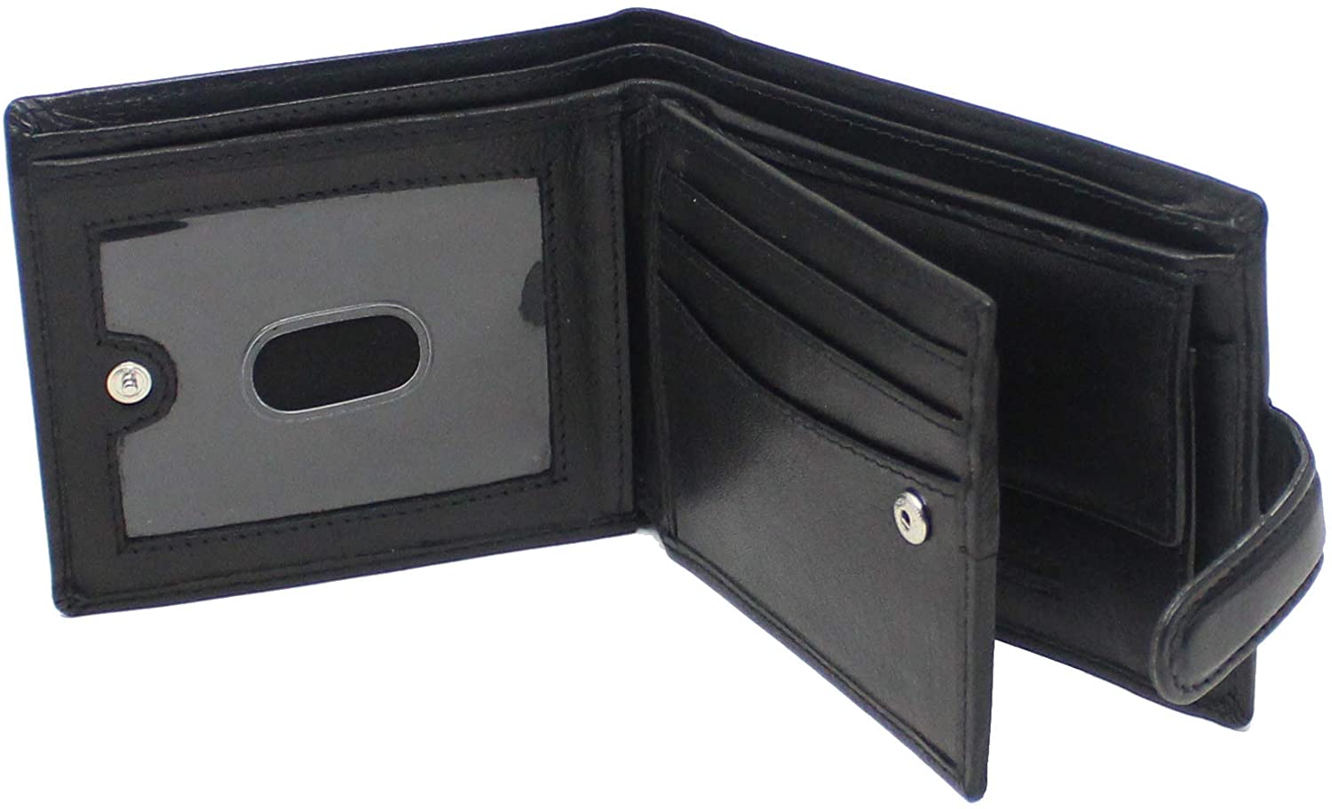 STARHIDE RFID Blocking Wallets for Men UK, Real Soft Leather Id Card Wallet - Image 4
