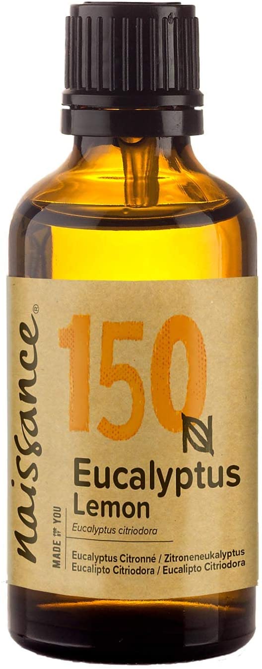 Naissance Lemon Eucalyptus Essential Oil 50ml, 100% Pure, Natural, Cruelty Free