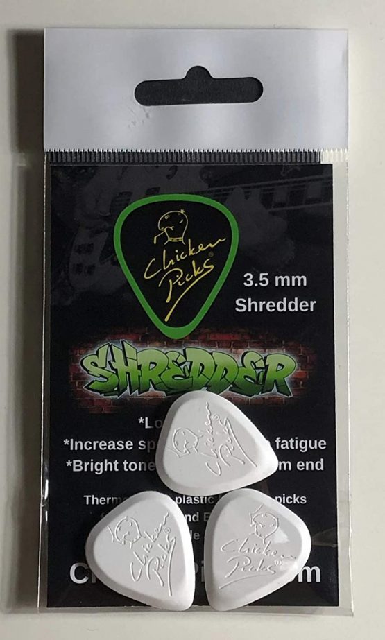 ChickenPicks ChickenPicks 3 x Guitar picks Shredder 3.5 mm