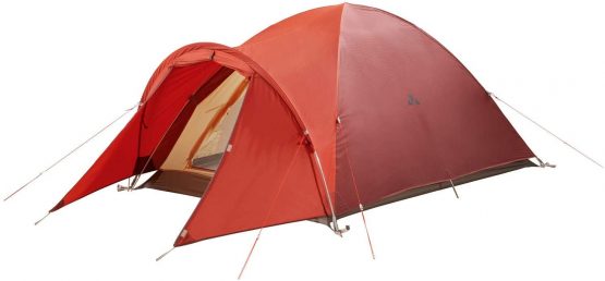 VAUDE Uni Campo Compact XT 2P 2-Person-Tent, Terracotta, One Size - Image 2