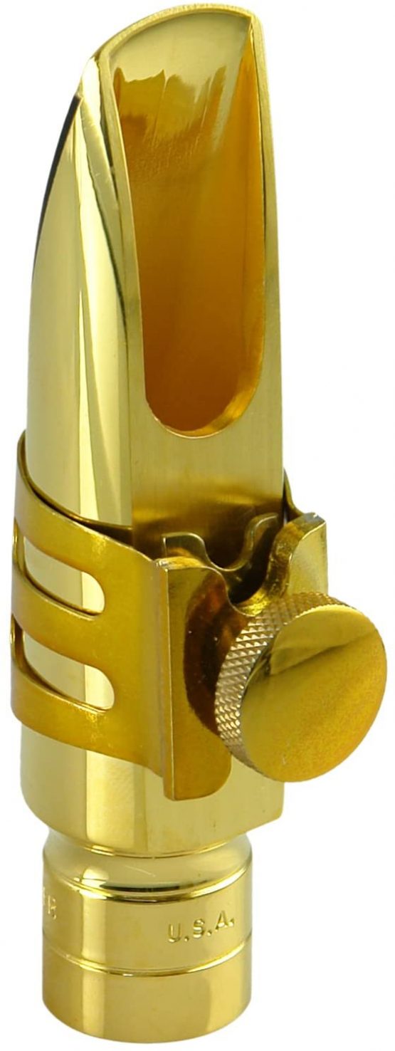 Otto Link OLMT 7 Size 7 Super Tone Master Metal Mouthpiece for Tenor Saxophone - Gold - Image 2