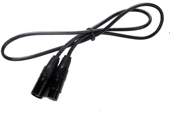 4PCS 1m long dmx 512 Cable dmx 3.2t 3 Pin True Dmx Cable male to female for dmx stage lights - Image 4