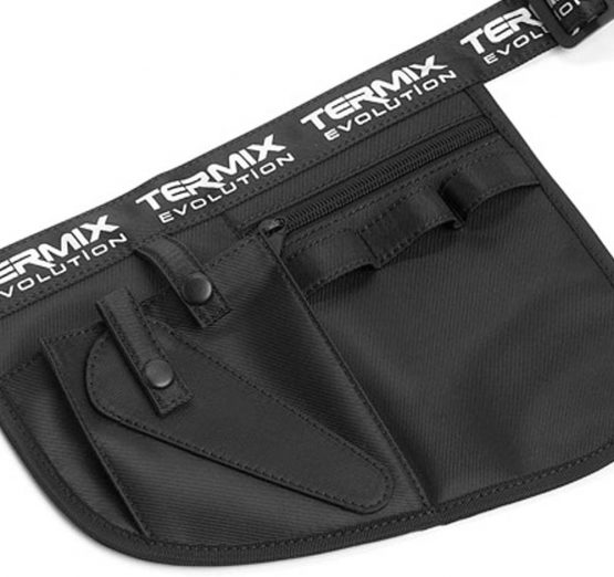 Termix Evolution Professional Cartridge Belt for Hairdressing Everything At Your Fingertips Ideal for Storing All Hairdressing Tools and Products Small Size Black Colour - Image 2