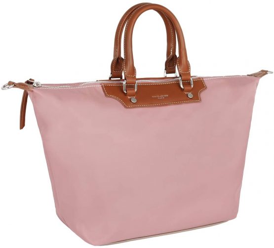 David Jones - Women's Nylon Tote Bag - Waterproof Shoulder Bag - Foldable Shopper Handbag Large Capacity - Zipper Crossbody Bag - Casual Elegant Work Travel City - Image 4
