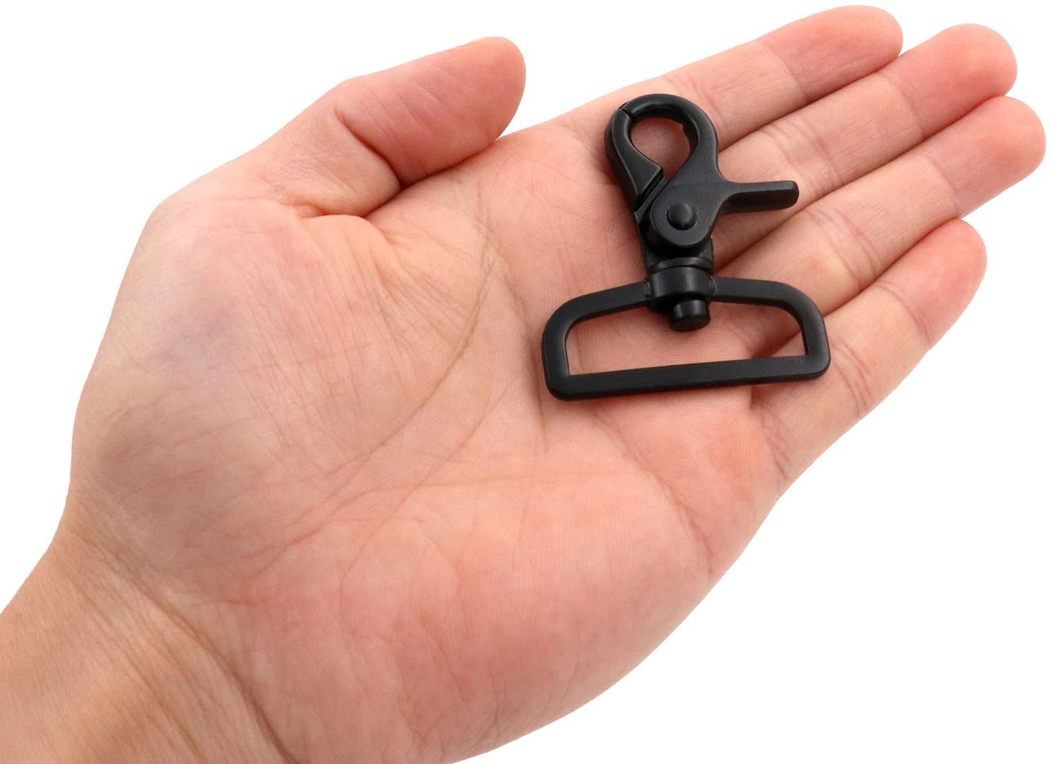 Spring Loaded Snp Clips BIKICOCO 1-1/2” Swivel Trigger Snap Hook Lobster Claw Clasp Spring ...