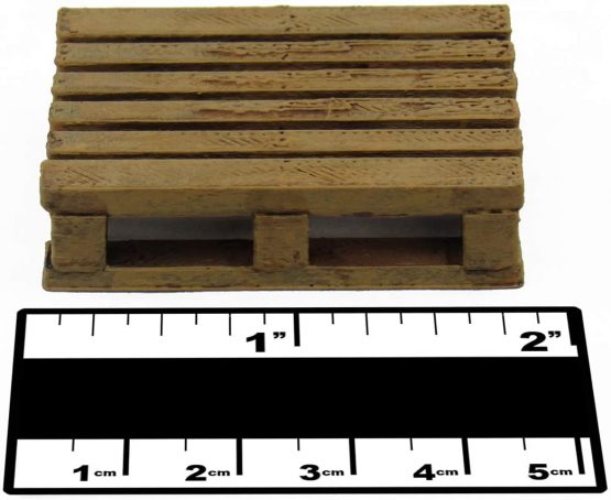 EnderToys Rustic Crates and Pallets, Terrain Scenery for Tabletop 28mm Miniatures Wargame, 3D Printed and Paintable - Image 2