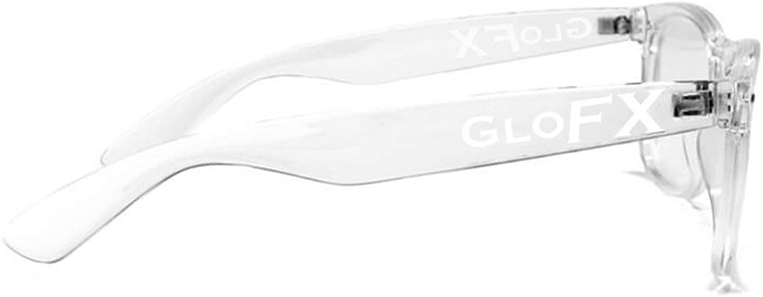 GloFX Ultimate Diffraction Glasses – 2 Pack – 3D Prism Effect EDM ...