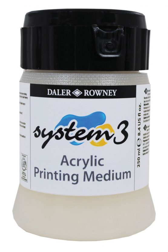 Daler Rowney SYSTEM3 PRINTING MEDIUM 250ML - Image 4