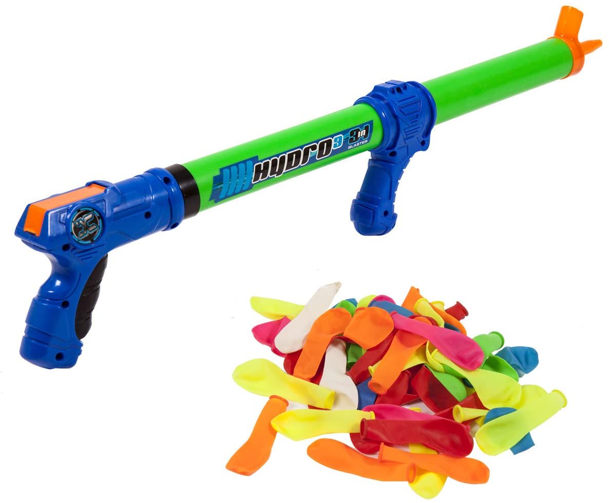 Zuru X Shot Hydro Max 3 in1 Blaster Water Gun + 80 Water Balloons Ideal ...