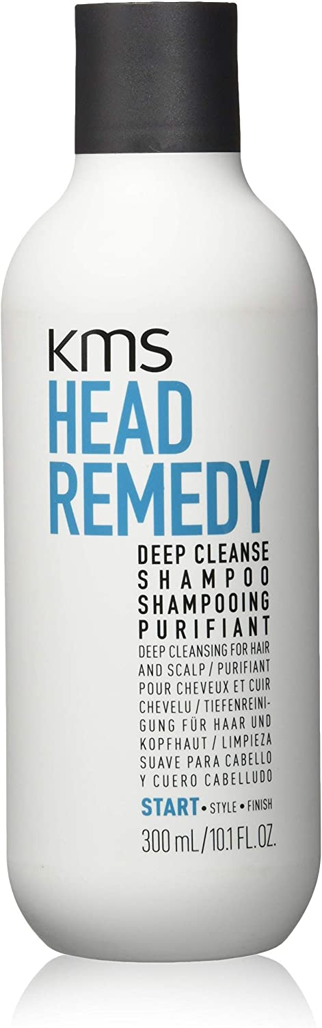 KMS Head Remedy Deep Cleanse Shampoo, 300ml, White, 300 ml (Pack of 1)