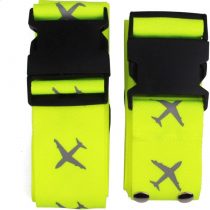 Luggage Strap Suitcase Belts Travel Accessories 2-Pack-Green