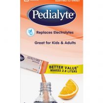 Pedialyte Large Powder Packs, Orange, 6 Count