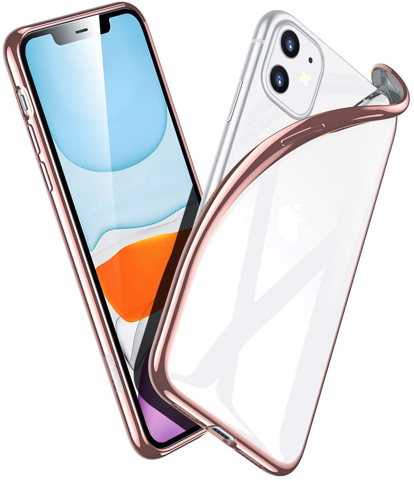 ESR Essential Zero Designed for iPhone 11 Case, Slim Clear Soft TPU
