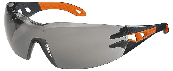 Uvex Pheos Safety Glasses for Work - Tinted Lenses