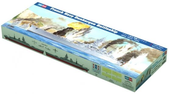 Hobbyboss 86506 1:350-French Navy Dunkerque Battleship - Image 2