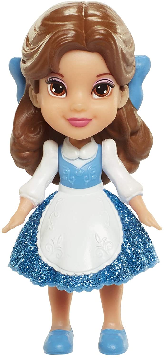 Disney Princess My First Mini Toddler Blue Dress Belle Poseable Doll