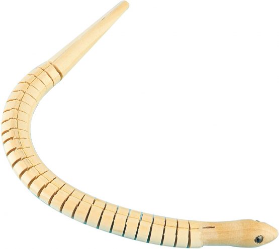 Baker Ross Wooden Sneaky Snakes (Pack of 3), Perfect for Children to Decorate and Personalise, Ideal for Home Crafting, Craft Group Activities, School and More - Image 3