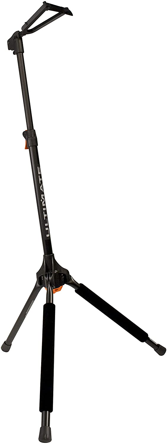 Ultimate - Single Guitar Stand GS100, Black, Single Tier