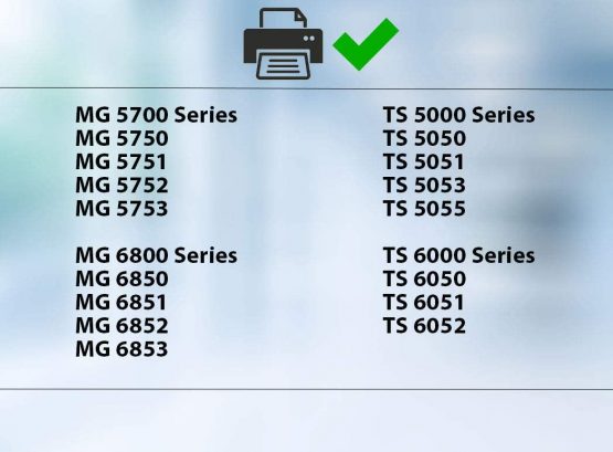 20 Ink Cartridges compatible with Canon PGI-570 / CLI-571 for Canon Pixma MG5750 MG5751 MG5752 MG5753 MG6850 MG6851 MG6852 MG6853 TS5050 TS5051 TS5053 TS5055 TS6050 TS6051 TS6052 - Image 2