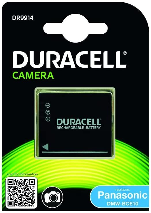 Duracell Replacement Digital Camera Battery For Panasonic DMW-BCE10