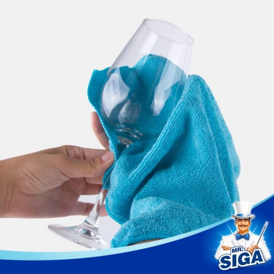 MR Microfibre Cleaning Cloth, Pack of 24, Size:12.6" x 12.6" - Image 3