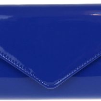 Girly HandBags Womens Plain Glossy Clutch Bag
