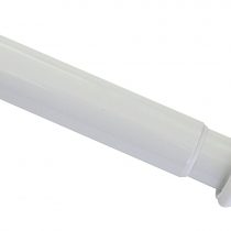 Gardinia Tie Rod Ø 23/26 mm 80-130, Metal, VIT, 80-130 cm