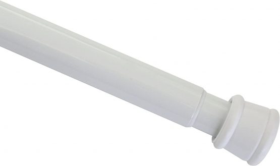 Gardinia Tie Rod Ø 23/26 mm 80-130, Metal, VIT, 80-130 cm