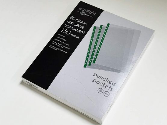 Eastlight Punched Pockets A4 Non Glare, Heavy Duty [ Box of 150 ] - Image 3