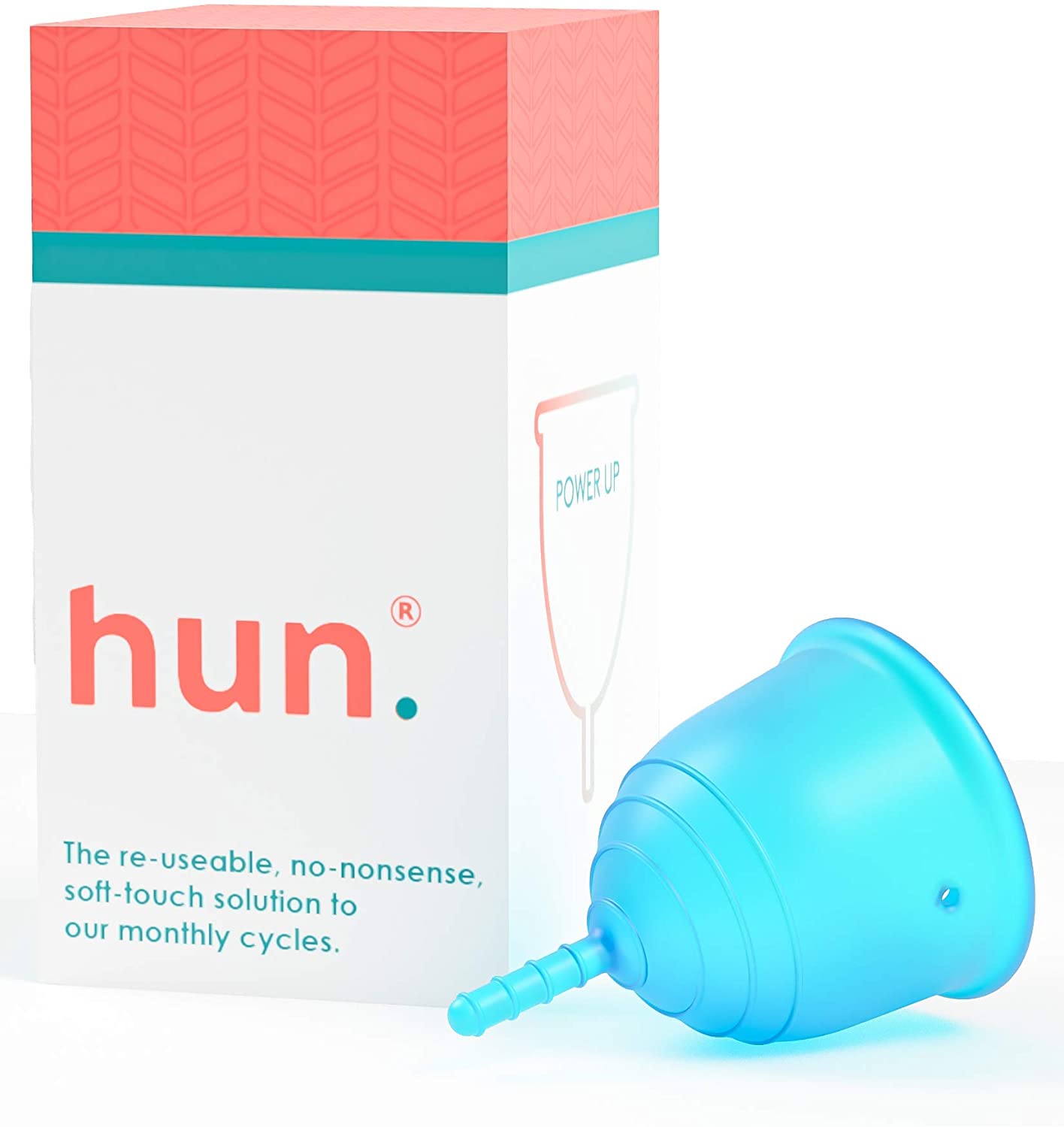 2 Pack Menstrual Cup, Medical Grade Silicone Period Cup with Cotton Storage Bag, Reusable Tampon Alternative