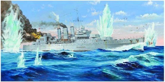 Trumpeter TRU05353 HMS Cornwall Plastic Model kit, Various